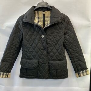 Burberry Britt Women’s Quilted Utility Jacket Black size S